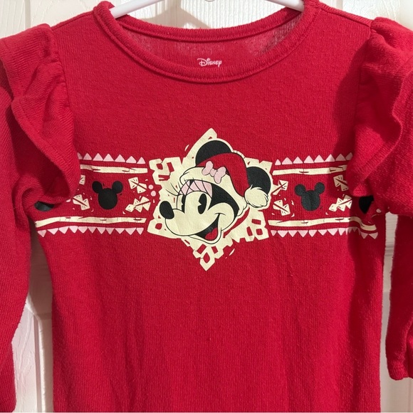 Disney Minnie Mouse Christmas Romper - Picture 5 of 8